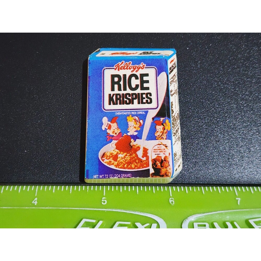 Vintage Kellogs Rice Krispies Cereal Box Collectible Refridgerator Magnet